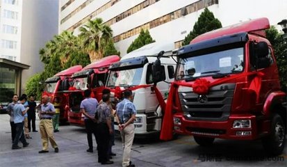 中國(guó)重汽新豪瀚品鑒會(huì)廈門(mén)站圓滿落幕，現(xiàn)場(chǎng)斬獲訂單36臺(tái)